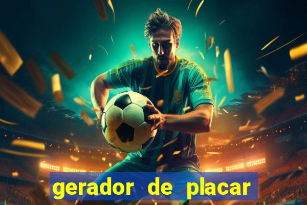 gerador de placar de futebol